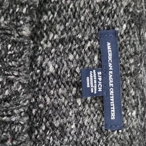 American Eagle Outfitters Charcoal Knit Sweater